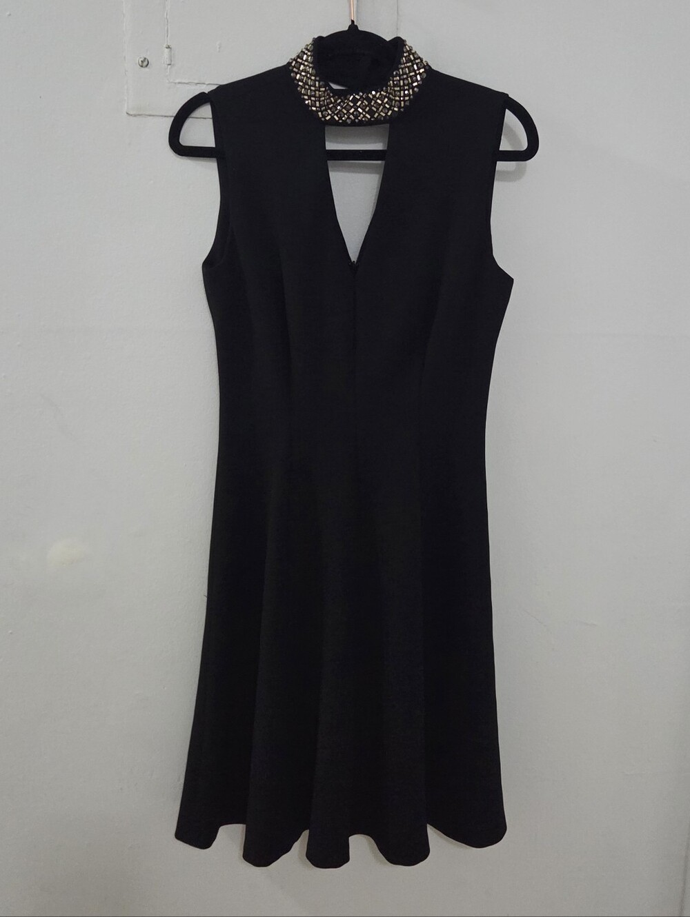 Calvin Klein Embellished Collar Dress